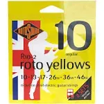 Rotosound Roto Yellows Double Deckers Electric Guitar Strings 2-Pack