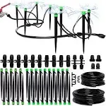 Drip Irrigation System - Adjustable Premium Irrigation System for Garden, Rai...