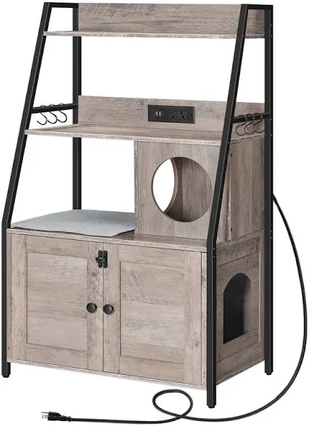 Tucker Murphy Cat Litter Box Enclosure Furniture