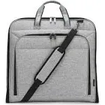 Amazon Basics Carry-On Garment Bag for Travel and Business Trips with Shoulder Strap - Gray