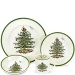 Spode Christmas Tree 4 Piece Place Setting