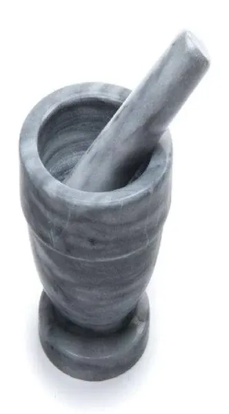 Fox Run Large Marble Mortar and Pestle