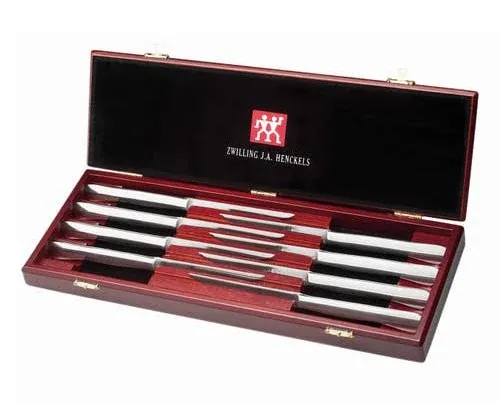 Zwilling J.A. Henckels 8 Piece Stainless Steel Steak Knife Set