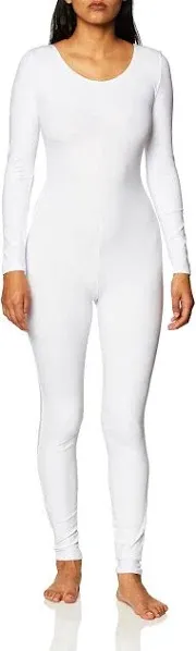 Capezio Long Sleeve Unitard - Medium - White