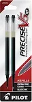 Value Pack of 6 - Pilot Precise V5 RT Liquid Ink Refill, 2-Pack for Retractable Rolling Ball Pens, Extra Fine Point, Black Ink (77273)