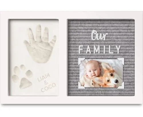 KeaBabies Heartfelt Hand and Footprint Keepsake Kit