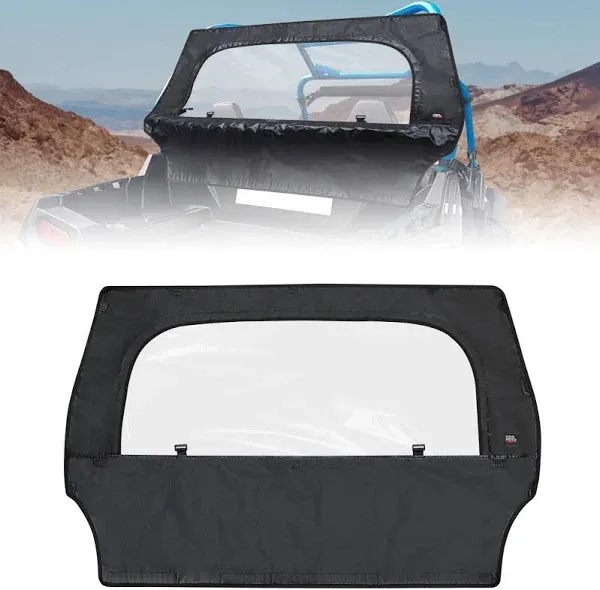 Polaris RZR 570/ Trail 570 Rear Windshield with Zipper