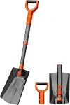 AstroAI Snow Shovel Brush 39" Folding Ice Scraper Removal Tool