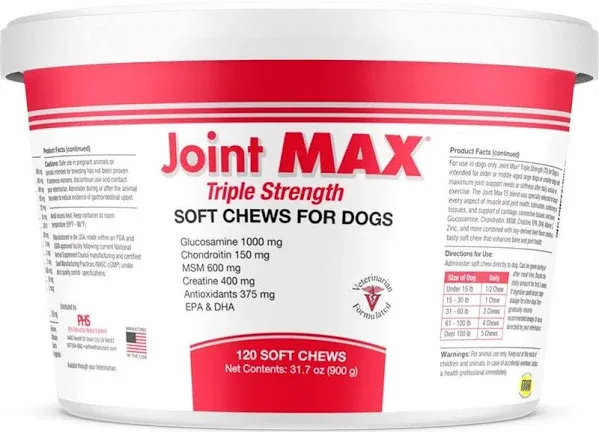 Joint MAX Triple Strength Soft Chews