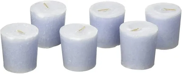 Votive Candles with Lavender, Tranquility, 6 Count