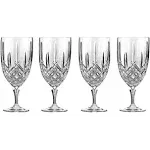 Marquis by Waterford Markham Iced Beverage Set of 4, 4 Count (Pack of 1), Clear