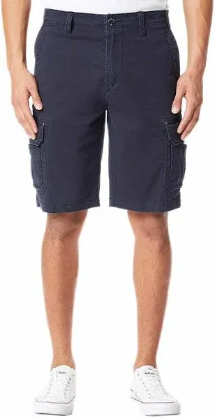 NEW!!! UNIONBAY Mens Flex Waist Cargo Shorts (Chestnut Size 34)