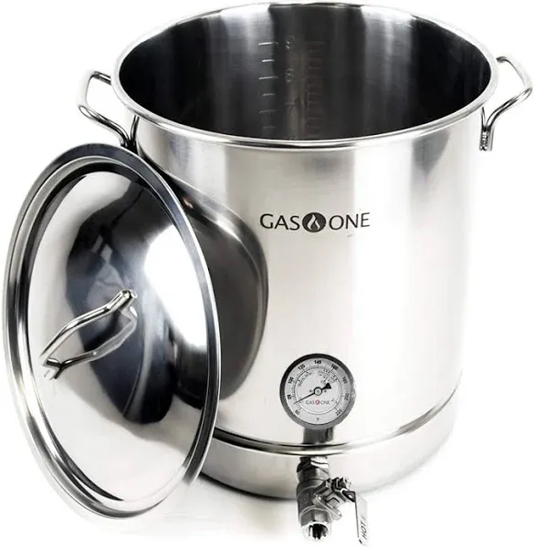 GasOne 40 Qt. Stainless Steel Home Brew Kettle