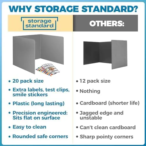 Storage Standard Student Desk Dividers