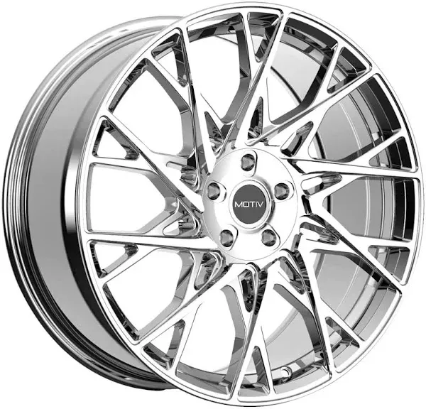 1 Motiv 18x8 5X112 / 5X4.50 +40 430C Maestro Chrome Wheel Rim