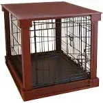 zoovilla White Dog Cage with Crate Cover, Dog Kennel Small