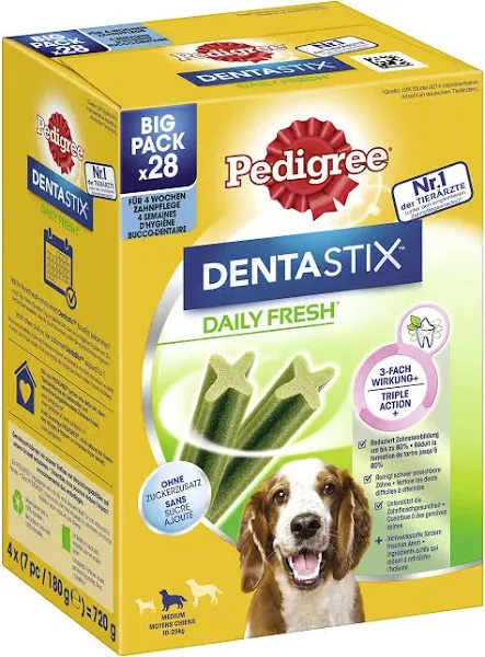 Pedigree Dentastix Fresh Medium Dog Snack