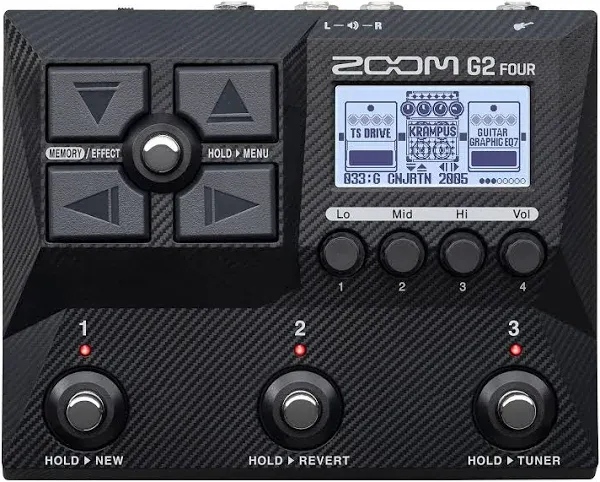 Zoom G2 Four Guitar Multi-Effects Processor Pedal