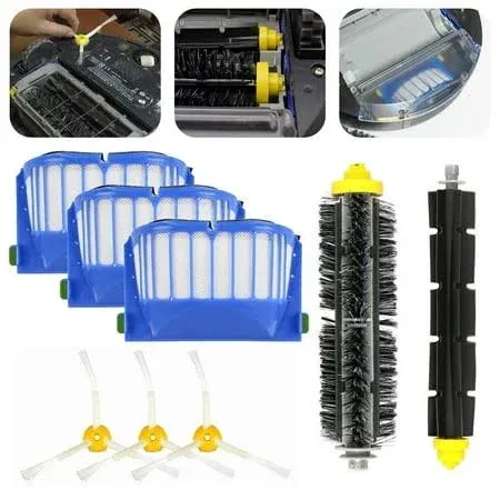 Replacement Roller Brush For iRobot Roomba 6/7 Series Sweeper Vacuum