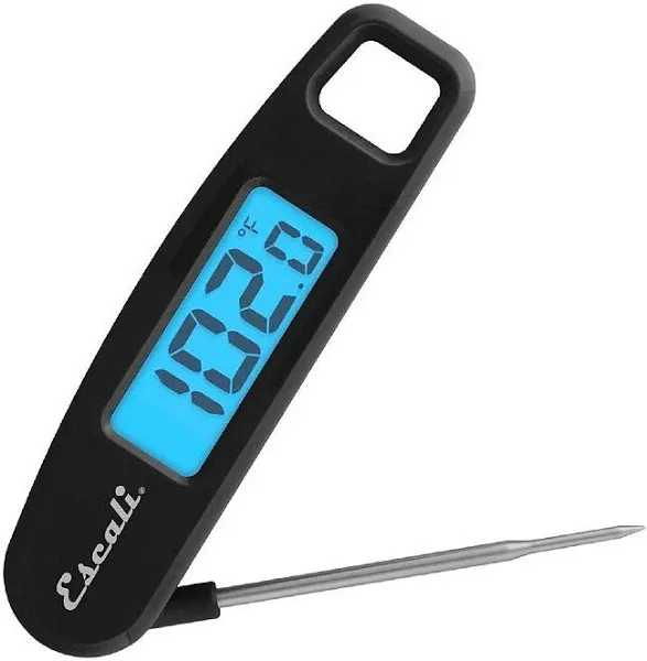 Escali Black Compact Folding Digital Thermometer