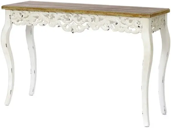 Ophelia & Co. Griffey Hollow French Carving Console Table