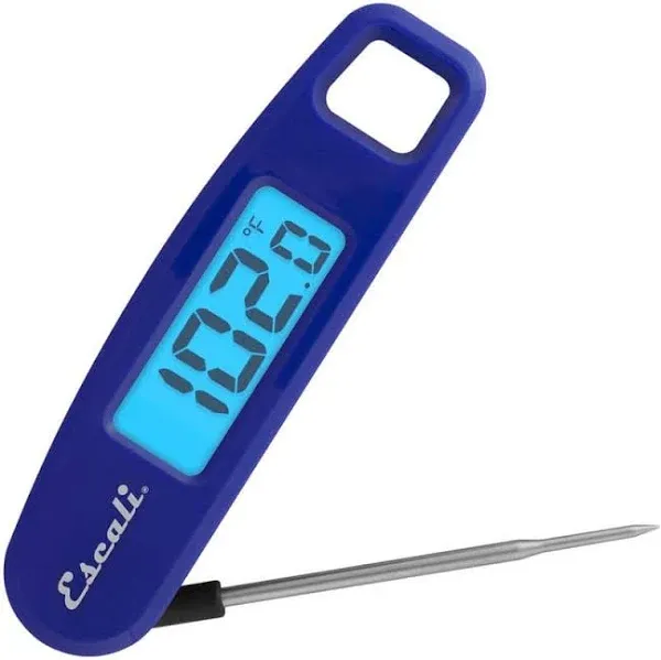 Escali Compact Folding Digital Thermometer ,Red