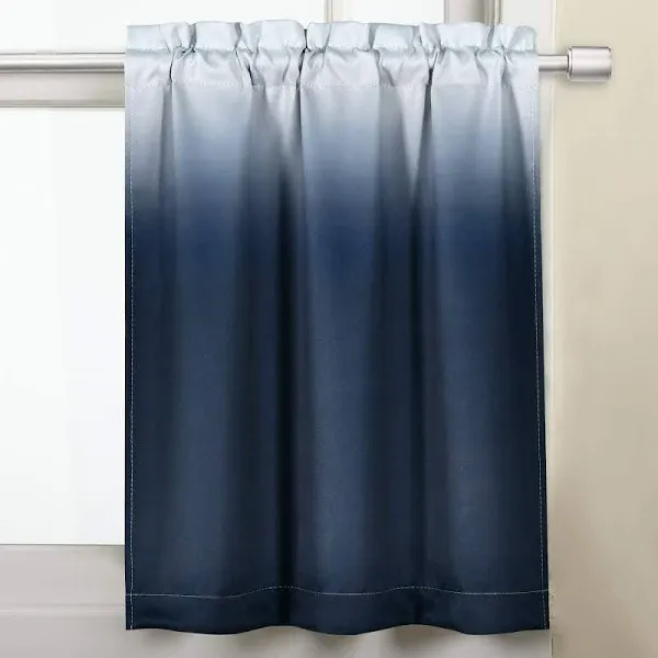 Seeglee Ombre Blackout Short Curtain