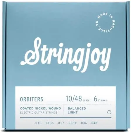 Stringjoy Signatures Balanced Light Gauge Electric Guitar Strings