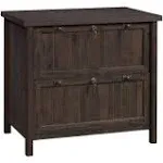 Sauder Costa Coffee Oak finish Lateral File Coffee Oak Finish