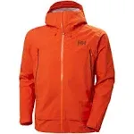 Helly Hansen Men's Verglas Infinity Shell Jacket Orange L