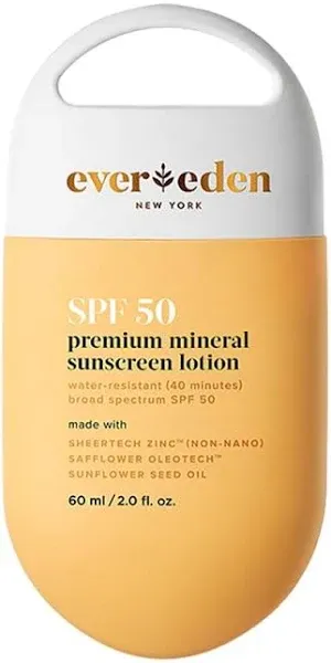 Sunscreen SPF 50: Premium Mineral Sunscreen for Toddlers, , and Whole Family ...