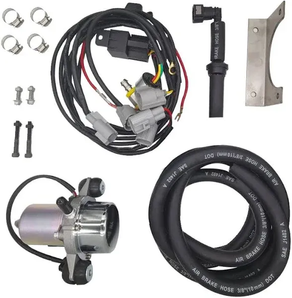 TMaster 12V Brake Booster Vacuum Pump kit  Plug and Play winstallation ki