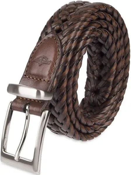 DOCKERS Men's Braided Belt