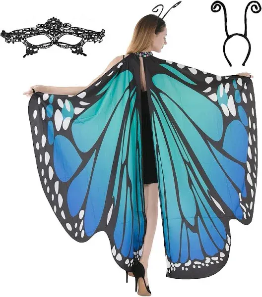 Spooktacular Creations Adult Women Butterfly Wings