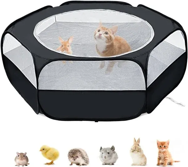 XIRGS Small Animal Playpen, Pet Playpen for Cat/Rabbit/Ham<wbr/>ster/Guinea Pig/Bun...