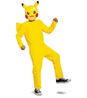 Pikachu Pokemon Classic Size XL 14/16 Kids Licensed Costume Disguise