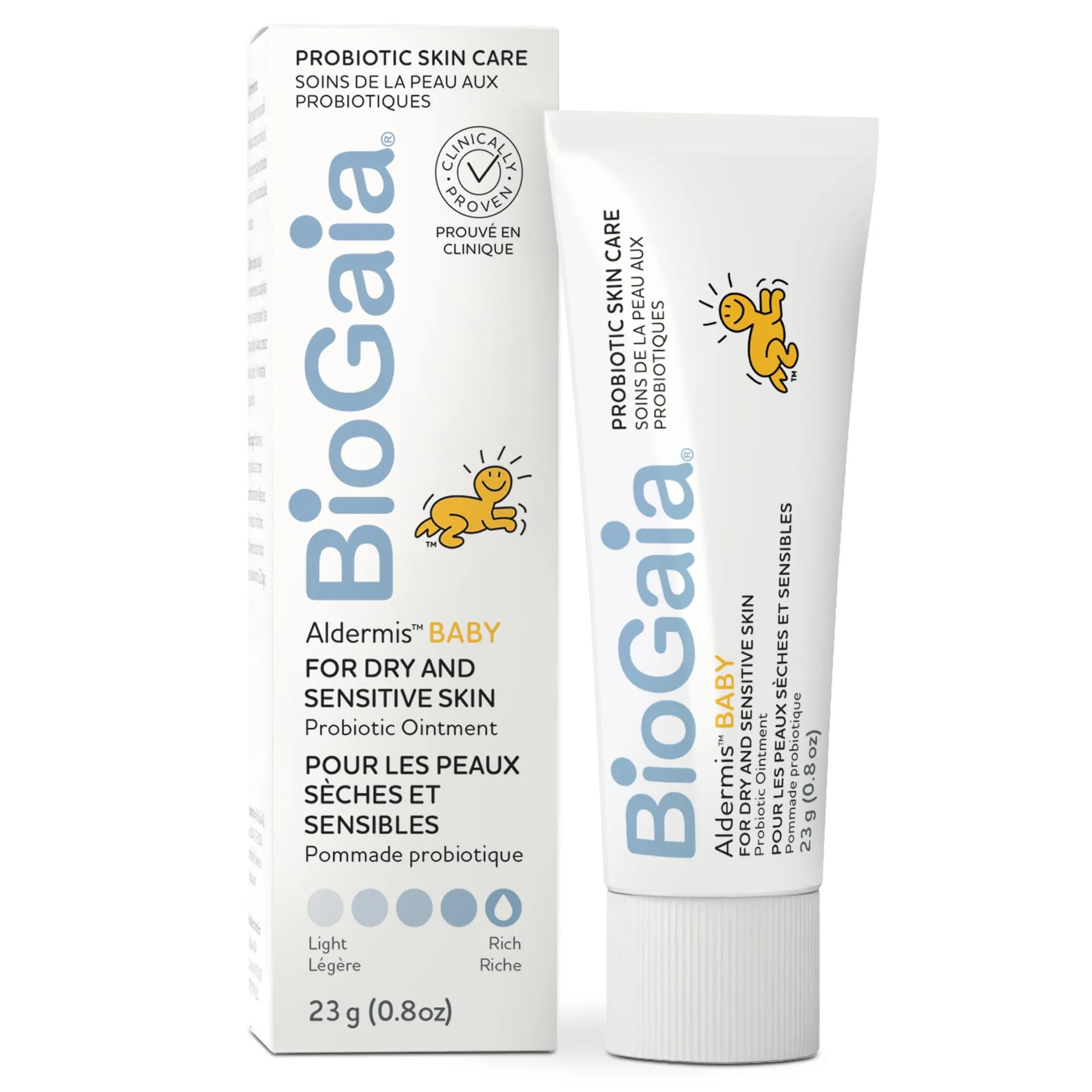 BioGaia Aldermis Baby Probiotic Ointment Soothes Dry & Irritated Skin