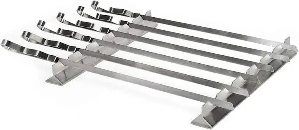 Mtoye Steven Raichlen Best of Barbecue SR8816 Stainless Steel Kabob Rack Set ...