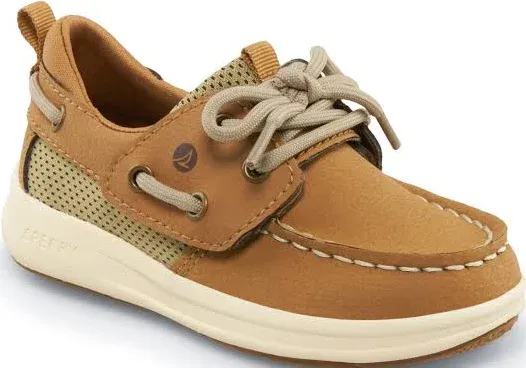 Sperry Unisex-Child Fairwater Plushwave Jr Boat Shoe