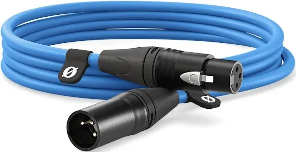 RØDE XLR-3 Premium XLR Cable (3m, Blue)