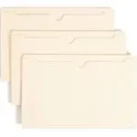 Smead™ Manila File Jackets, 2-Ply Straight Tab, Legal Size, Manila, 100/Box (SMD76500)