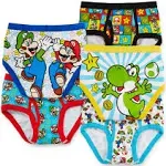 Boys Super Mario Bros. Underwear 5 Pack Briefs