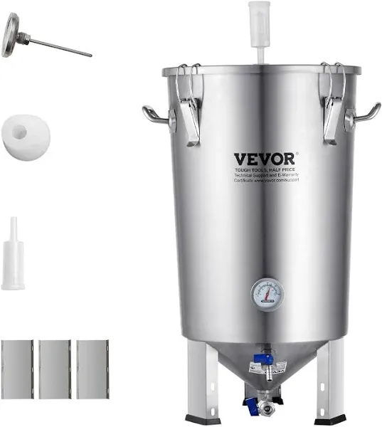 VEVOR 304 Stainless Steel Kettle Beer Brew Fermentor