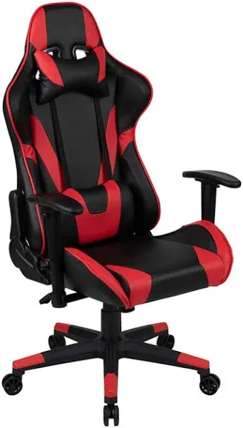 Flash Furniture X20 Gaming Chair Racing Office Ergonomic Computer Chair with Fully Reclining Back