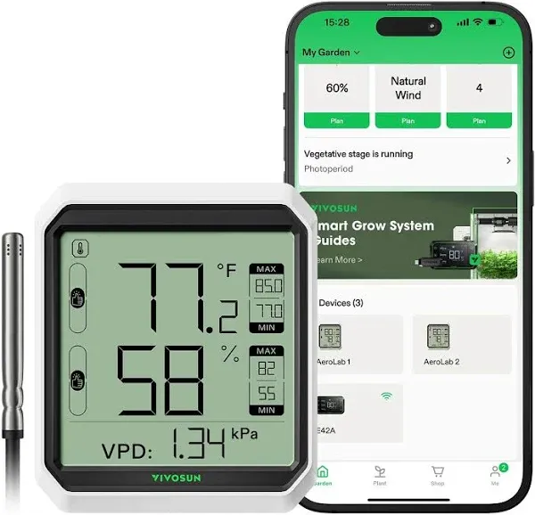 AeroLab Bluetooth Hygrometer Thermometer