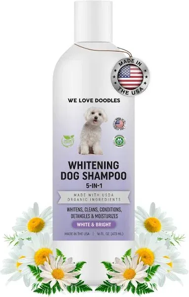 We Love Whitening Dog Shampoo