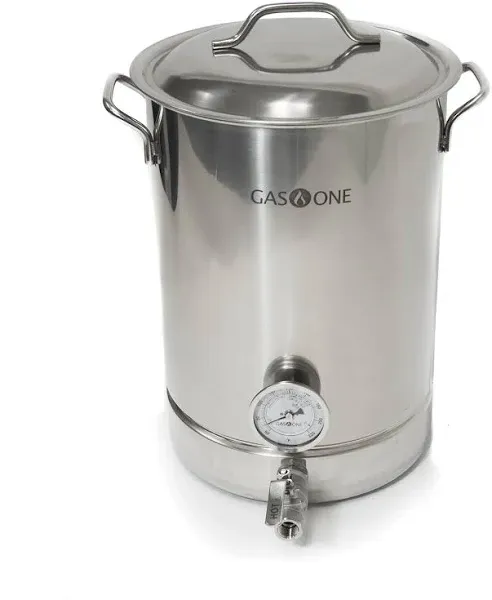 Brew Kettle 40 qt. Stainless Steel Stock Pot