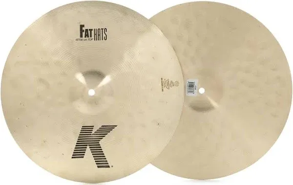 Zildjian 15" K Fat Hi-Hat Cymbals