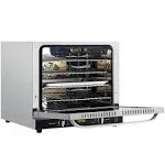 VEVOR 66L Half-Size Conventional Oven Countertop 1800W 4-Tier Toaster