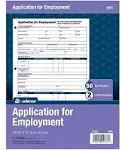 Adams 9661 Application for Employment